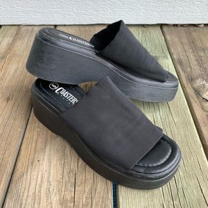 Vintage Y2K Platform Slide Sandals